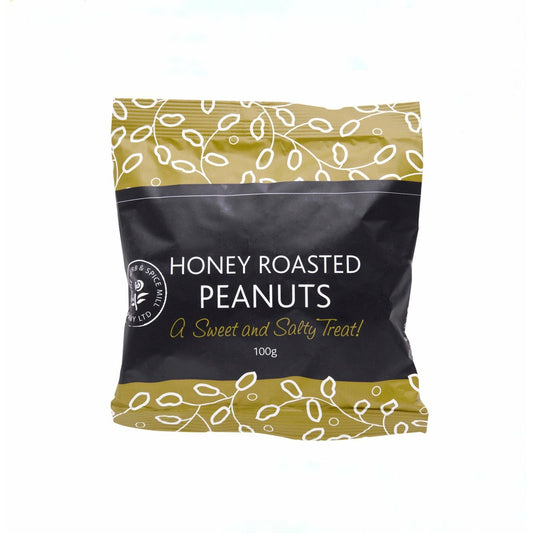 The Herb & Spice Mill Honey Roasted Peanuts 100g