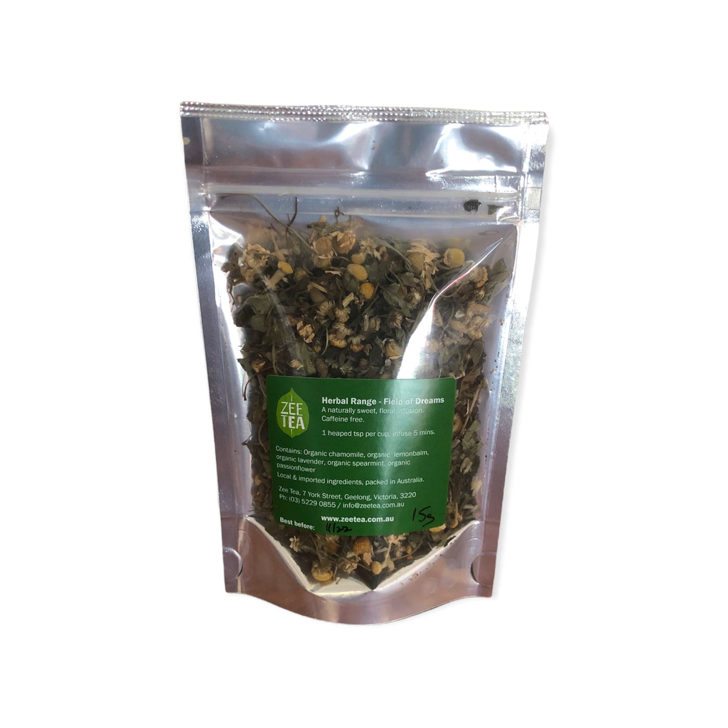 Zee Tea Field Of Dreams Loose Leaf Tea 15g