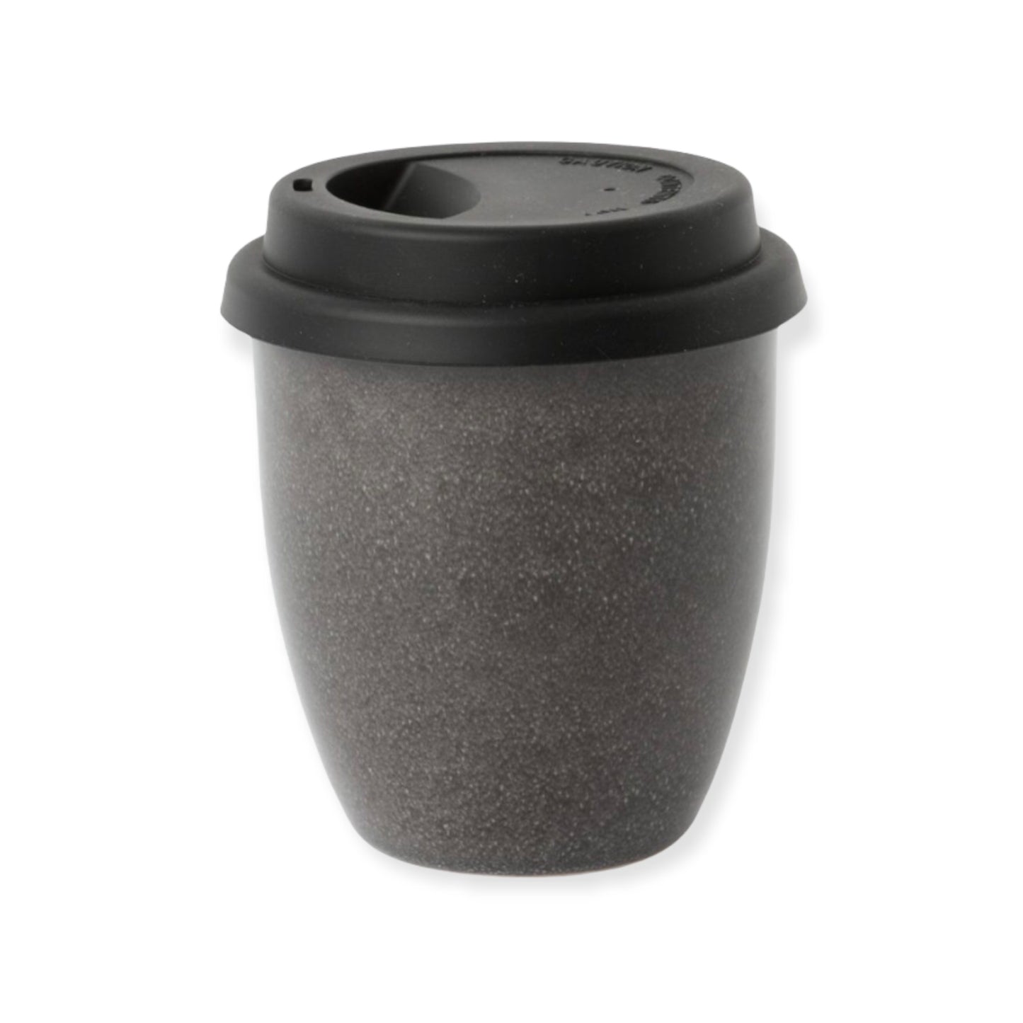 Reactive Glaze Travel Mug 250ml Dark Grey