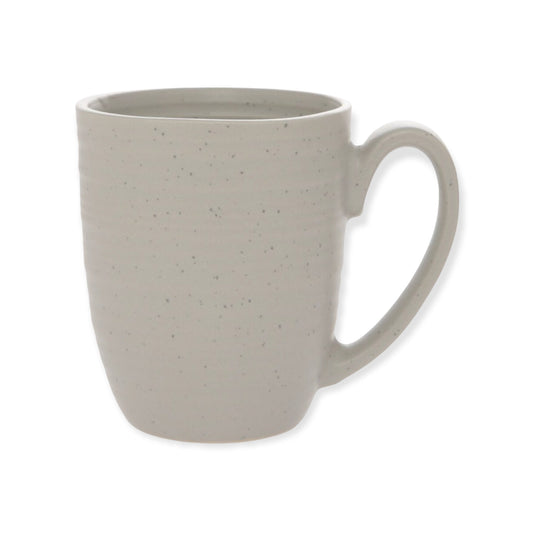 Ribbed Speckle Design Mug 350ml Grey