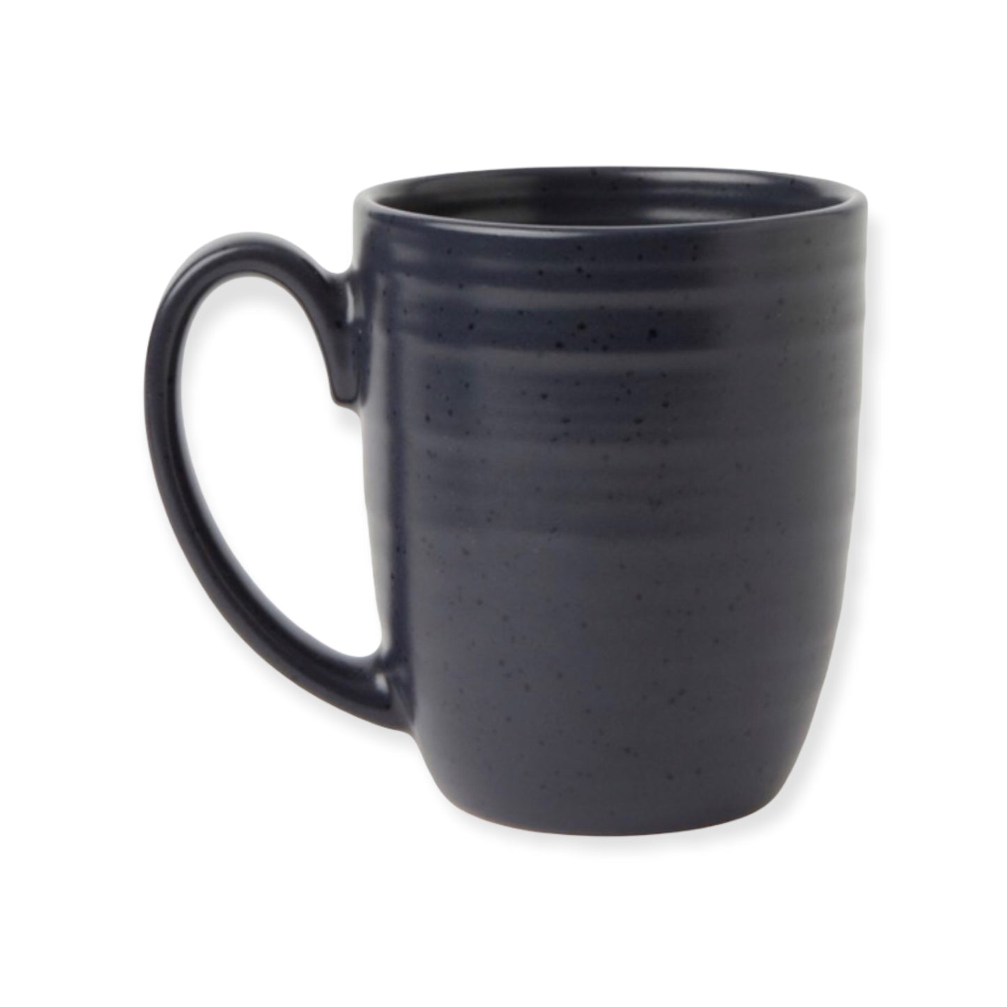 Ribbed Speckle Design Mug 350ml Midnight Blue